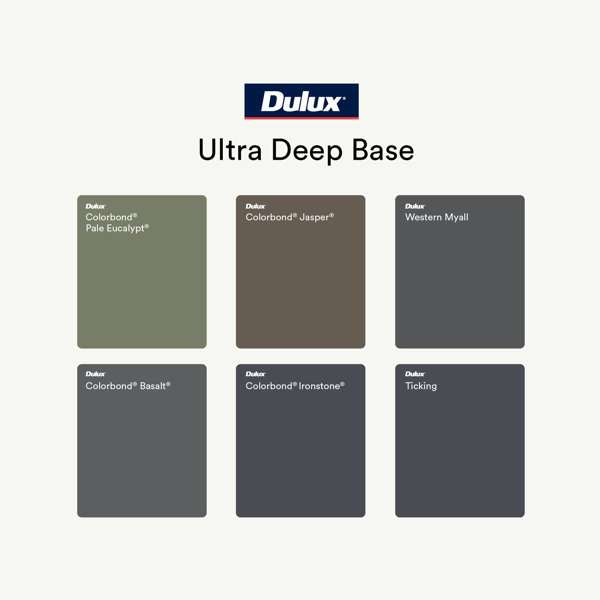 Dulux 2L Ultra Deep Gloss Weathershield Exterior Paint