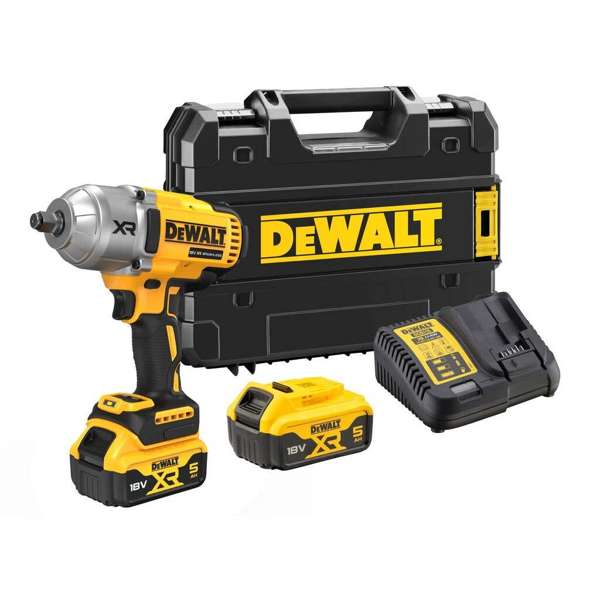 DeWalt 18V 5.0Ah XR Li-ion Cordless Brushless with Wrench Combo Kit DCF900P2T-XE