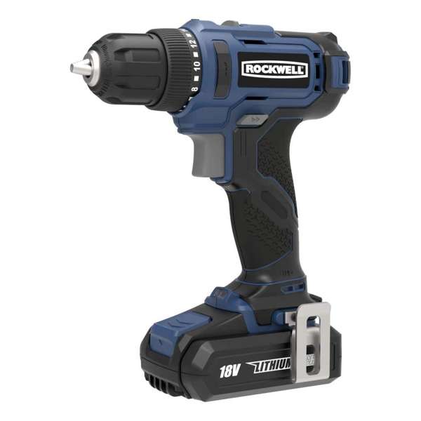 Rockwell 18V 2.0Ah Drill Driver Kit