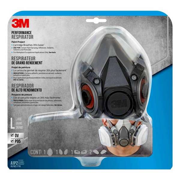 3M Performance Paint Project Respirator Large