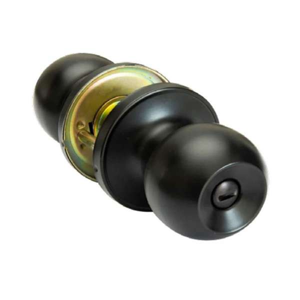 Trio Builderlock Privacy Knob Black