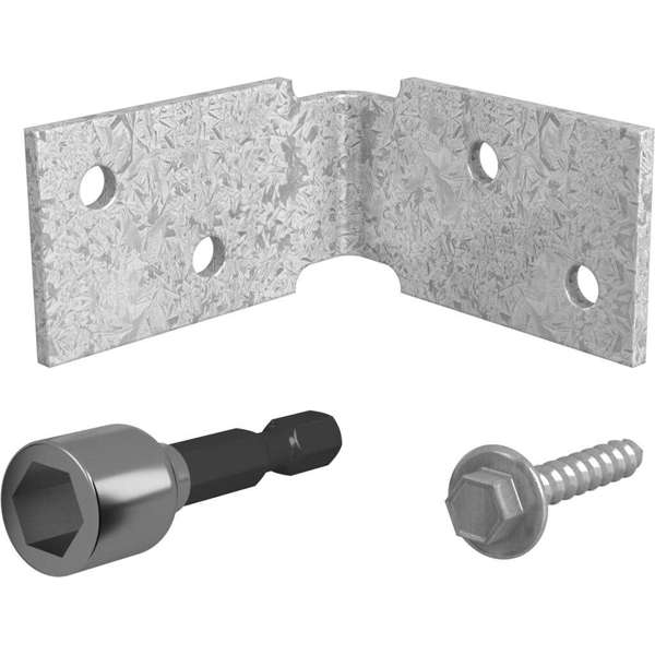 Angle Bracket Repair Kit 60 x 60 x 35mm - 4 Pack