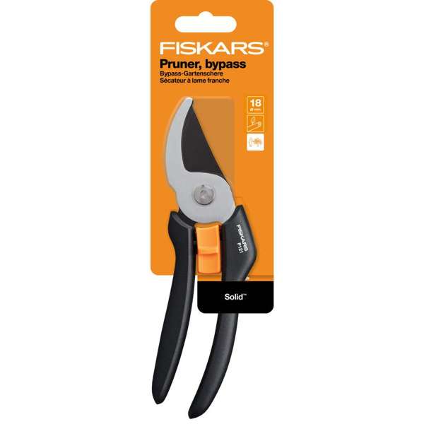 Fiskars Pruner Bypass Soild