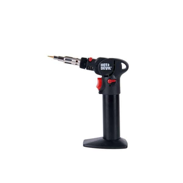 Hot Devil Soldering Iron & Blow Torch 3 in 1 with Rotating Head