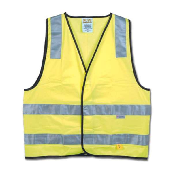 Maxisafe Hi-Vis D/N Safety Vest Yellow Medium