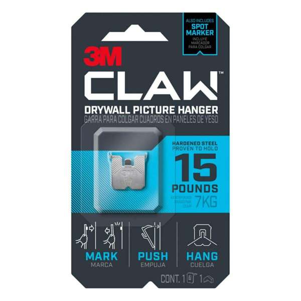 3M Claw Picture Hanger 1 Hgr/Mkr 7kg