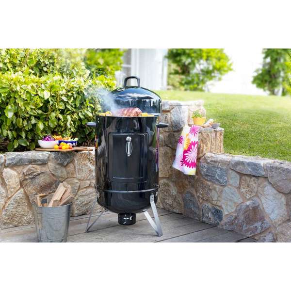 Grilled Smoke Ranger 2 in 1 Smoker & Kettle Grill