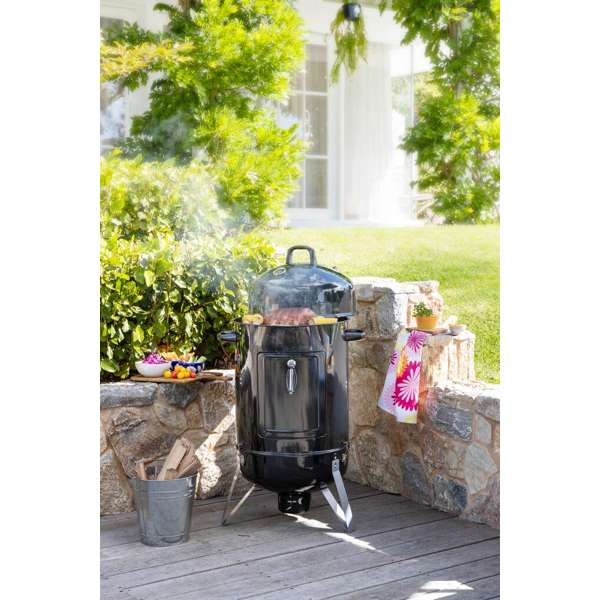 Grilled Smoke Ranger 2 in 1 Smoker & Kettle Grill