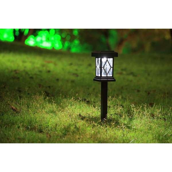 Greenleaf Pathway Light Set Solar Black - 4 Piece