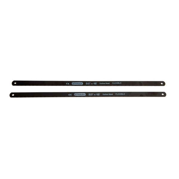 Stanley Carbon Hacksaw Blade 32TPI 300mm - 2 Pack