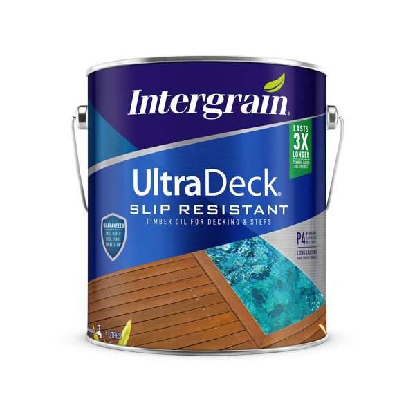 Intergrain UltraDeck Slip Resistant Decking Oil Natural