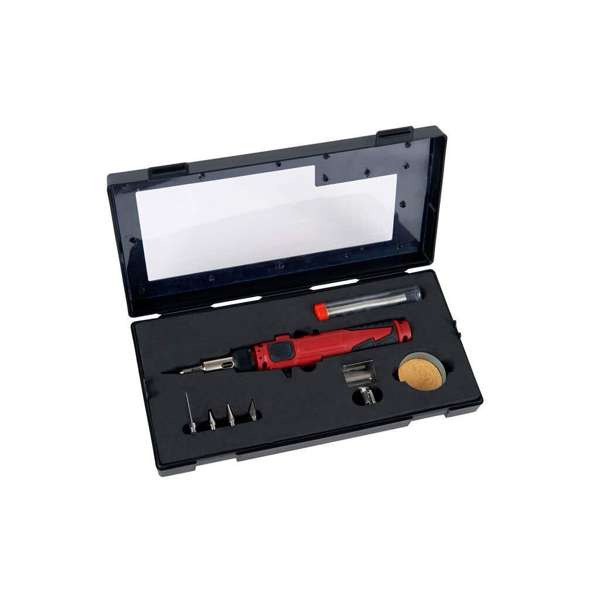 Hot Devil Soldering Iron & Blow Torch Slimline Kit - 9 Piece