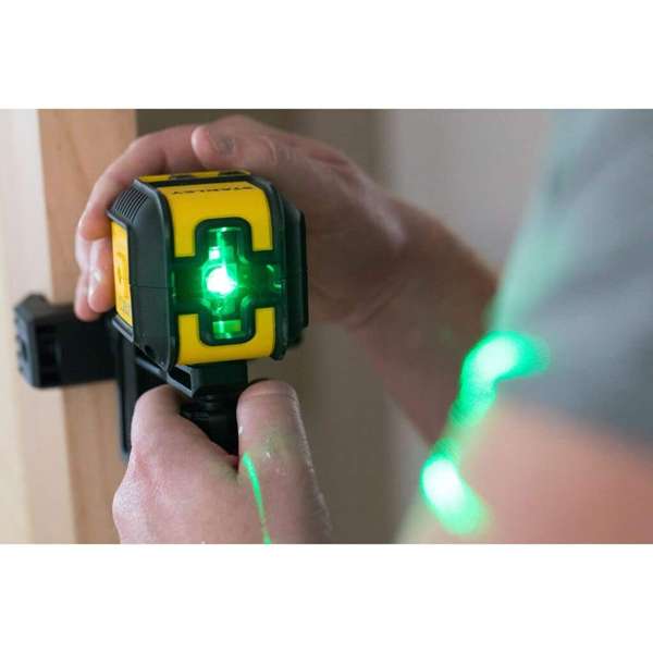 Stanley Cubix Green Laser with Tripod 16m