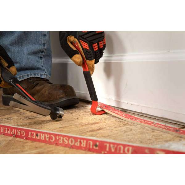 Crescent Flat Pry Bar with Grip 178mm