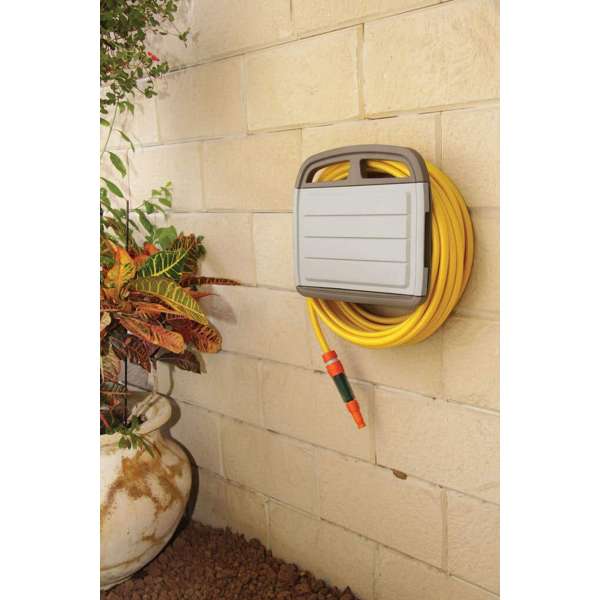 Hose Hanger with Storage