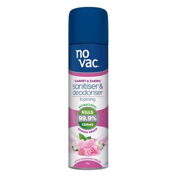 Deodoriser Carpet Foaming Sanitiser No Vac Garden Breeze 418