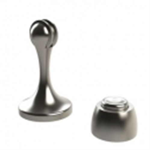 Loui Wall Top Stop Assembly Chrome