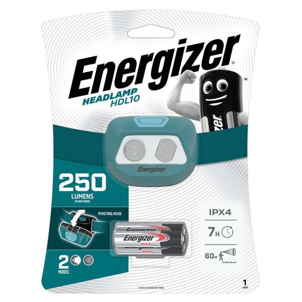 Energizer Headlight Vision 250 Lumens HDL10