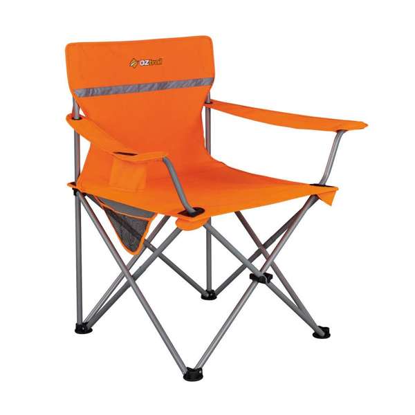 Oztrail Jumbo Camp Chair High Visibility Orange