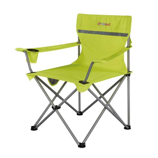 Oztrail Jumbo Camp Chair High Visibility Yellow