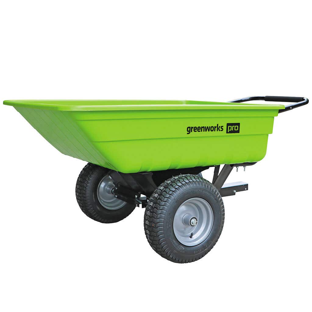 Greenworks Poly Tipper Cart