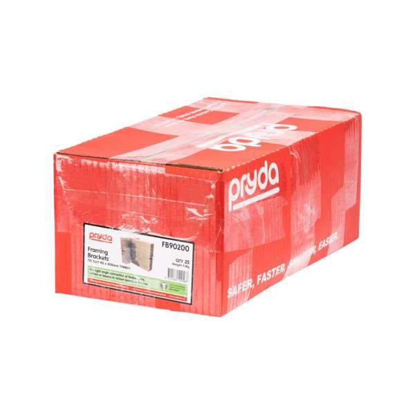 Pryda 90 x 200mm Joist Hanger - Box of 20