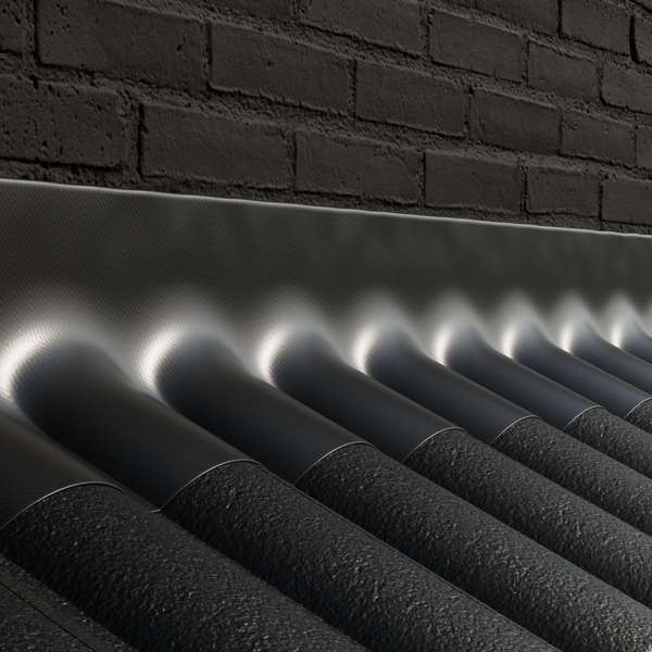 Wakaflex 280mm x 5m Black Lead Free Flashing