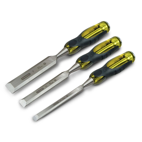 Stanley FatMax Thru Tang Wood Butt Chisel Set 3 Piece 2-16-268