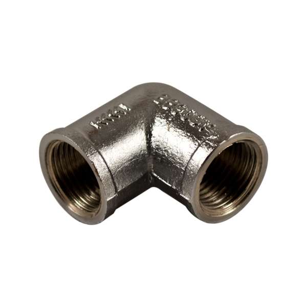 Brasshards Elbow Female & Female Chrome 15mm