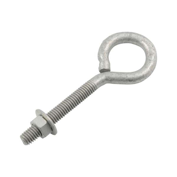 Zenith M10 x 110 x 25mm Galvanised Eye Bolt