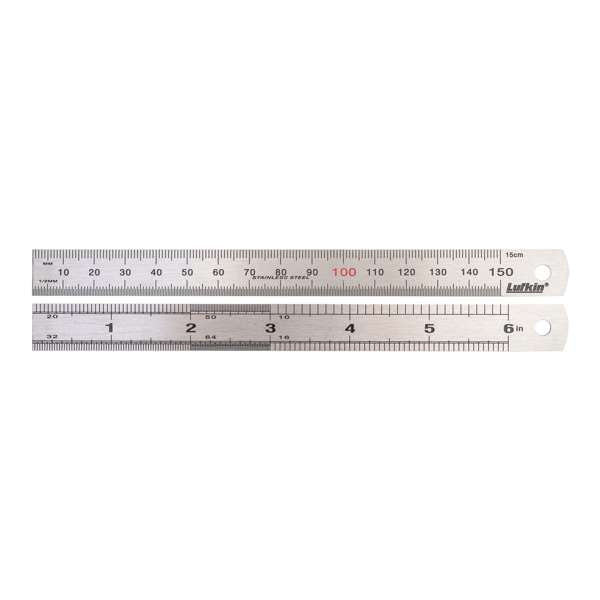 Crescent Lufkin Ruler Stainless Steel 150mm