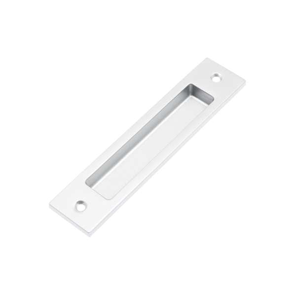 Lane Standard Flush Pull Square Brushed Satin Chrome