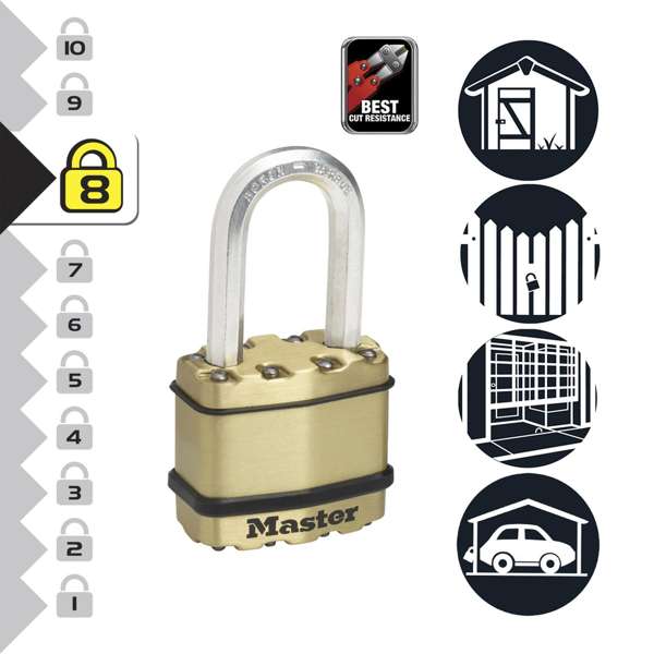 Master Lock Excell Padlock 45 x 51mm