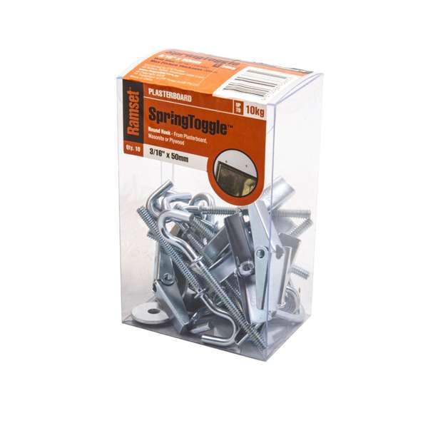 Ramset Toggle Spring Hook Cup (10pk)