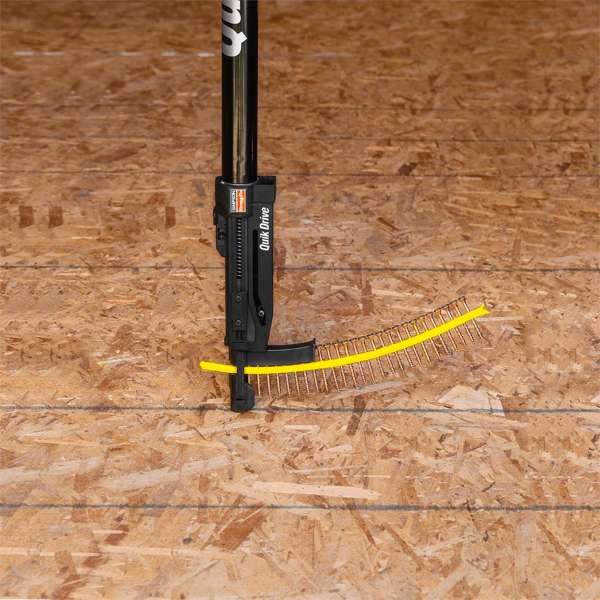 Simpson Strong-Tie 10G x 50mm Yellow Zinc Quik Drive WSV Subflooring Collated Screws - 2000 Pack