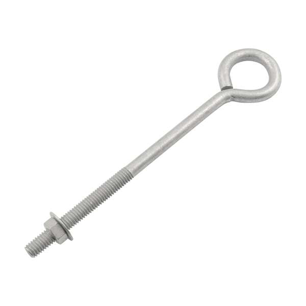 Zenith M10 x 200 x 25mm Galvanised Eye Bolt