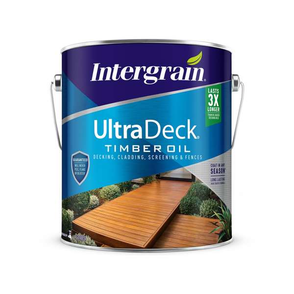 Intergrain 4L Natural UltraDeck Timber Decking Oil