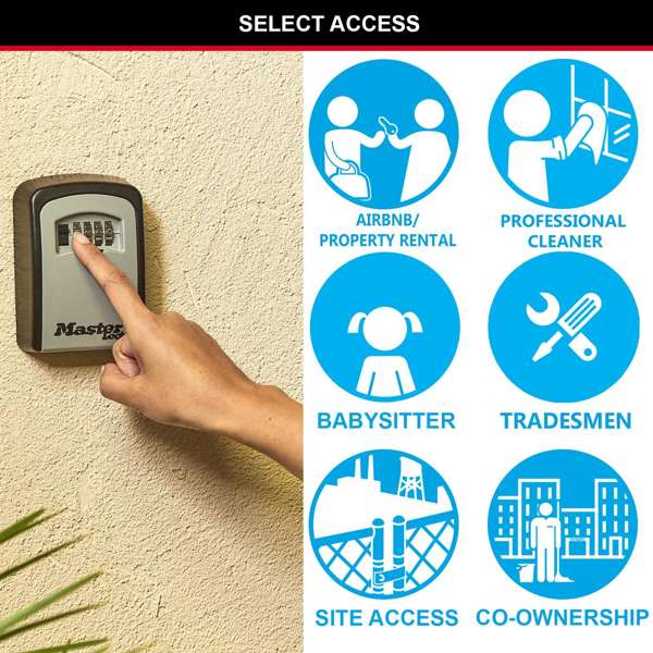 Master Lock Wall Mounted Storage Lock