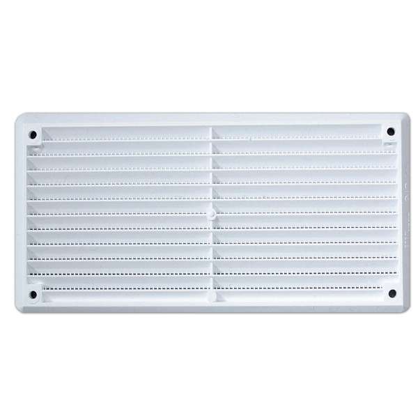 Haron Cupboard Vent Plastic White 150 x 75mm