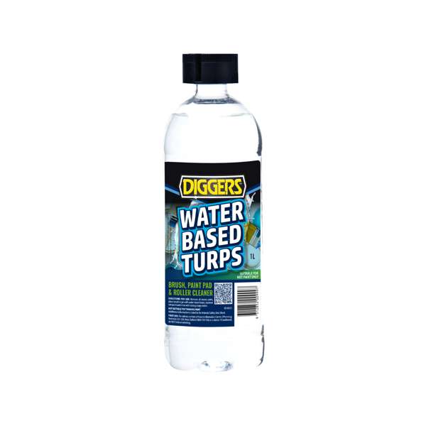 Diggers Turpentine Mineral Water Based 1L