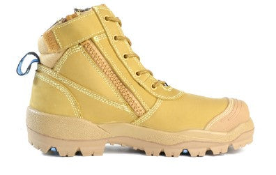 Boot Horizon Side Zip Safety Wheat S10