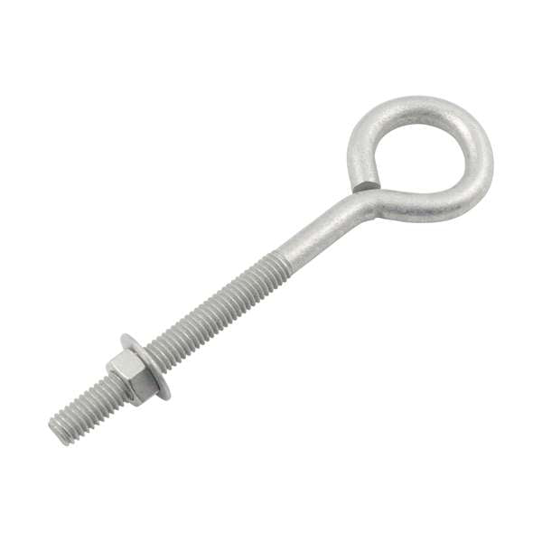 Zenith M10 x 148 x 25mm Galvanised Eye Bolt