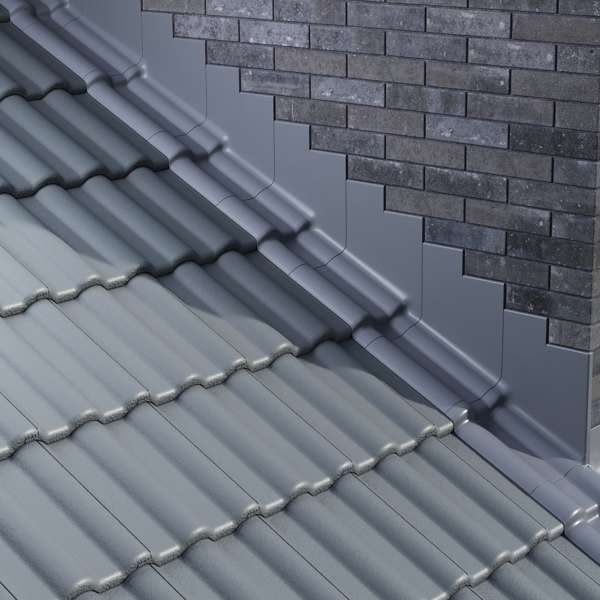 Wakaflex 370mm x 5m Lead Grey Flashing