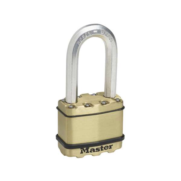 Master Lock Excell Padlock Long Shackle 50mm