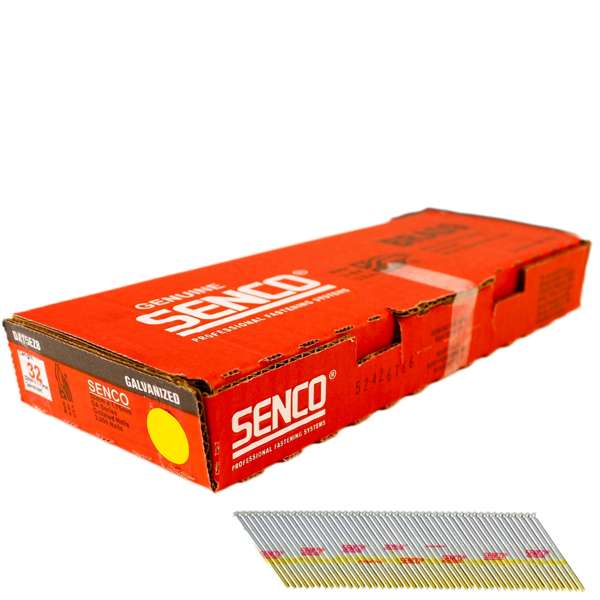 Senco 32mm x 1.75g Galvanised Collated DA Brad Nails - 3000 Pack