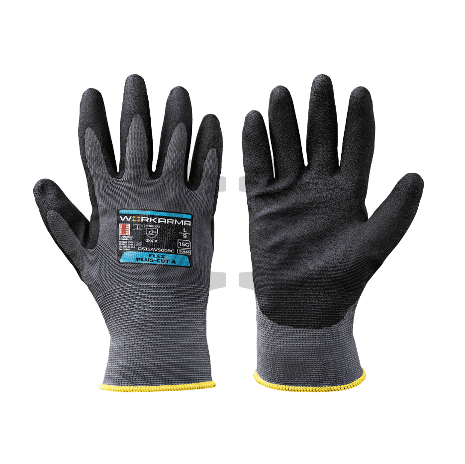 WorkArma Utility Dipped Glove Flex Plus 10