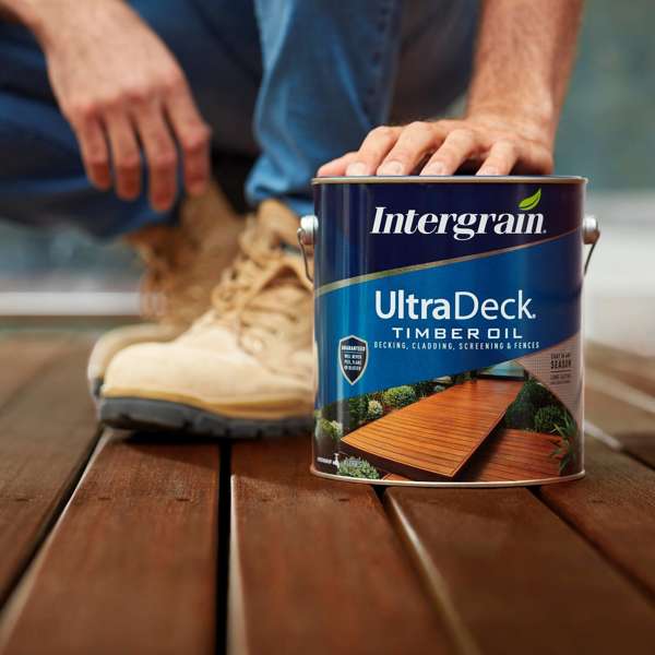 Intergrain 1L Natural Water Based UltraDeck Timber Oil