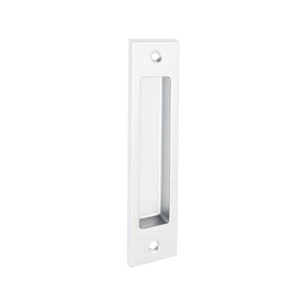 Lane Standard Flush Pull Square Brushed Satin Chrome