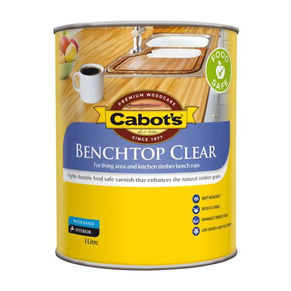 Cabot's Benchtop Clear Gloss 1L