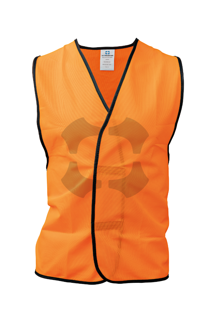 WorkArma Safety Vest Day Use Fluoro Orange 2XL